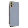 MARSİLYAN™- Apple İphone 12 Kılıf Volet Silikon - Mavi