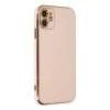 MARSİLYAN™- Apple İphone 12 Kılıf Volet Silikon - Pembe