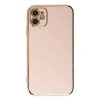 MARSİLYAN™- Apple İphone 12 Kılıf Volet Silikon - Pembe