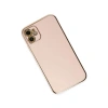 MARSİLYAN™- Apple İphone 12 Kılıf Volet Silikon - Pembe
