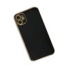 MARSİLYAN™- Apple İphone 12 Kılıf Volet Silikon - Siyah