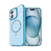 MARSİLYAN™- Apple İphone 12 Live Diamond Magsafe Kapak - Mavi