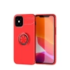 MARSİLYAN™- Apple İphone 12 Mini Kılıf Range Yüzüklü Silikon - Kırmızı