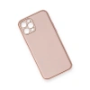 MARSİLYAN™- Apple İphone 12 Pro Kılıf Coco Deri Silikon Kapak - Pembe