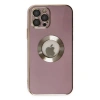 MARSİLYAN™- Apple İphone 12 Pro Kılıf Store Silikon - Mor