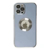 MARSİLYAN™- Apple İphone 12 Pro Kılıf Store Silikon - Sierra Blue