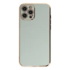 MARSİLYAN™- Apple İphone 12 Pro Kılıf Volet Silikon - Açık Yeşil