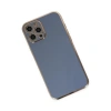 MARSİLYAN™- Apple İphone 12 Pro Kılıf Volet Silikon - Mavi