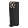 MARSİLYAN™- Apple İphone 12 Pro Kılıf Volet Silikon - Siyah