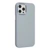 MARSİLYAN™- Apple İphone 12 Pro Max Kılıf Asya Deri Silikon - Sierra Blue
