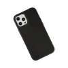 MARSİLYAN™- Apple İphone 12 Pro Max Kılıf Asya Deri Silikon - Siyah
