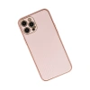 MARSİLYAN™- Apple İphone 12 Pro Max Kılıf Coco Karbon Silikon - Pembe
