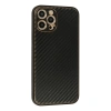 MARSİLYAN™- Apple İphone 12 Pro Max Kılıf Coco Karbon Silikon - Siyah
