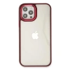 MARSİLYAN™- Apple İphone 12 Pro Max Kılıf Dora Kapak - Kırmızı