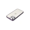 MARSİLYAN™- Apple İphone 12 Pro Max Kılıf Element Silikon - Mor