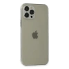 MARSİLYAN™- Apple İphone 12 Pro Max Kılıf Fly Lens Silikon - Şeffaf