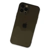 MARSİLYAN™- Apple İphone 12 Pro Max Kılıf Fly Lens Silikon - Siyah