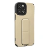 MARSİLYAN™- Apple İphone 12 Pro Max Kılıf Mega Standlı Silikon - Gold