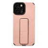 MARSİLYAN™- Apple İphone 12 Pro Max Kılıf Mega Standlı Silikon - Pudra