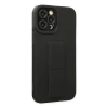 MARSİLYAN™- Apple İphone 12 Pro Max Kılıf Mega Standlı Silikon - Siyah