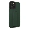 MARSİLYAN™- Apple İphone 12 Pro Max Kılıf Mega Standlı Silikon - Yeşil