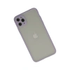 MARSİLYAN™- Apple İphone 12 Pro Max Kılıf Montreal Silikon Kapak - Mor