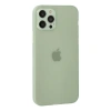 MARSİLYAN™- Apple İphone 12 Pro Max Kılıf Puma Silikon - Açık Yeşil