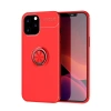 MARSİLYAN™- Apple İphone 12 Pro Max Kılıf Range Yüzüklü Silikon - Kırmızı