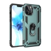 MARSİLYAN™- Apple İphone 12 Pro Max Kılıf Sofya Yüzüklü Silikon Kapak - Yeşil