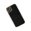 MARSİLYAN™- Apple İphone 12 Pro Max Kılıf Volet Silikon - Siyah