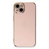 MARSİLYAN™- Apple İphone 13 Kılıf Volet Silikon - Pembe