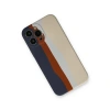 MARSİLYAN™- Apple İphone 13 Pro Kılıf Ebruli Lansman Silikon - Lacivert-krem