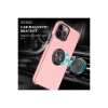MARSİLYAN™- Apple İphone 13 Pro Kılıf Elit Yüzüklü Kapak - Pembe