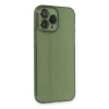 MARSİLYAN™- Apple İphone 13 Pro Kılıf Fly Lens Silikon - Yeşil