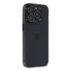 MARSİLYAN™- Apple İphone 13 Pro Kılıf Luko Lens Silikon - Siyah