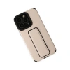 MARSİLYAN™- Apple İphone 13 Pro Kılıf Mega Standlı Silikon - Gold