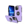 MARSİLYAN™- Apple İphone 13 Pro Max Kılıf Elit Yüzüklü Kapak - Mor