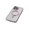 MARSİLYAN™- Apple İphone 13 Pro Max Kılıf Kross Magneticsafe Kapak - Mor