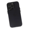 MARSİLYAN™- Apple İphone 13 Pro Max Kılıf Luko Lens Silikon - Siyah