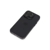 MARSİLYAN™- Apple İphone 13 Pro Max Kılıf Luko Lens Silikon - Siyah