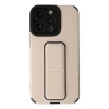 MARSİLYAN™- Apple İphone 13 Pro Max Kılıf Mega Standlı Silikon - Gold