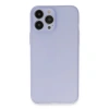 MARSİLYAN™- Apple İphone 13 Pro Max Kılıf Puma Silikon - Mor