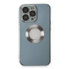MARSİLYAN™- Apple İphone 13 Pro Max Kılıf Store Silikon - Sierra Blue