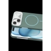 MARSİLYAN™-  Apple İphone 14 Export Magsafe Kapak - Turkuaz