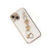 MARSİLYAN™- Apple İphone 14 Kılıf Esila Silikon - Beyaz