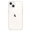 MARSİLYAN™- Apple İphone 14 Kılıf Magneticsafe Şeffaf Silikon - Şeffaf