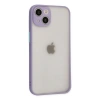 MARSİLYAN™- Apple İphone 14 Kılıf Montreal Silikon Kapak - Mor
