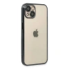 MARSİLYAN™- Apple İphone 14 Kılıf Razer Lensli Silikon - Siyah