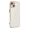 MARSİLYAN™- Apple İphone 14 Kılıf Volet Silikon - Beyaz