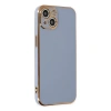 MARSİLYAN™- Apple İphone 14 Kılıf Volet Silikon - Mavi